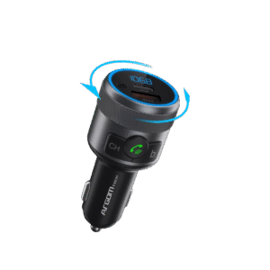 Argom BT Hands-Free Car Kit with Dual Fast Charging Ports