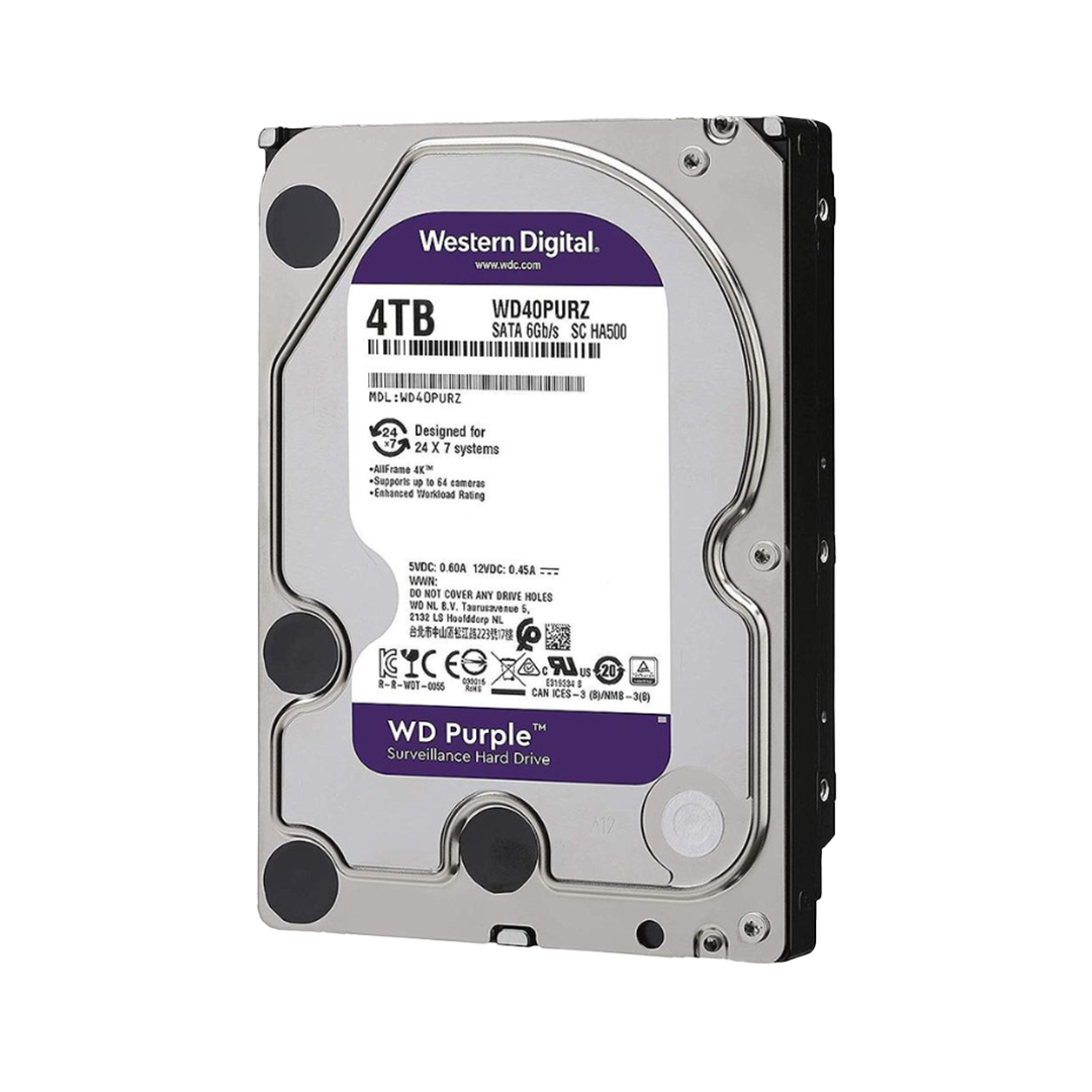 Western Digital Purple 4TB Surveillance Hard Disk Drive