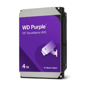 Western Digital WD Purple Surveillance Hard Drive 4TB WCC7K1KFHEDX                                                                                                                                                                         "