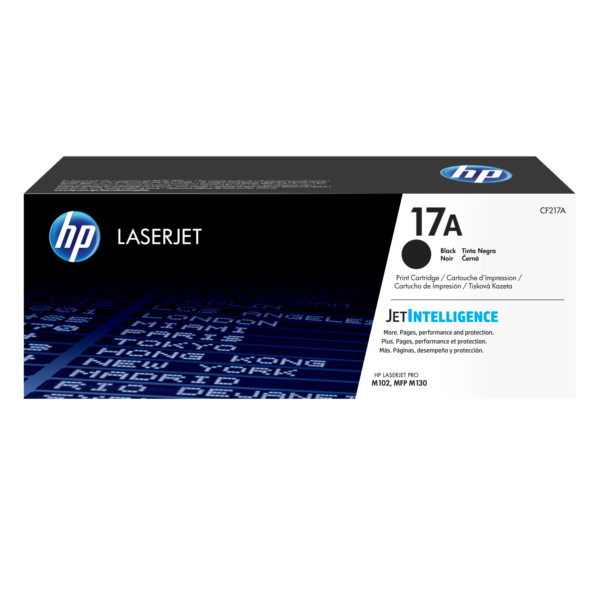 HP 17A Black LaserJet Original Toner Cartridge