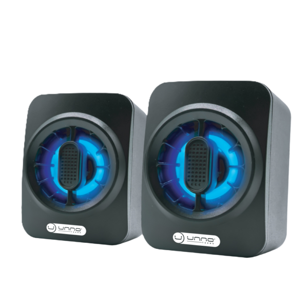 Unno Tekno Desktop Speakers USB 2.0 - SP9025BK