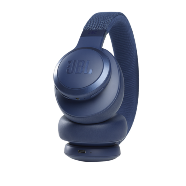 JBL Live 660NC Wireless Headset - Blue - Image 5