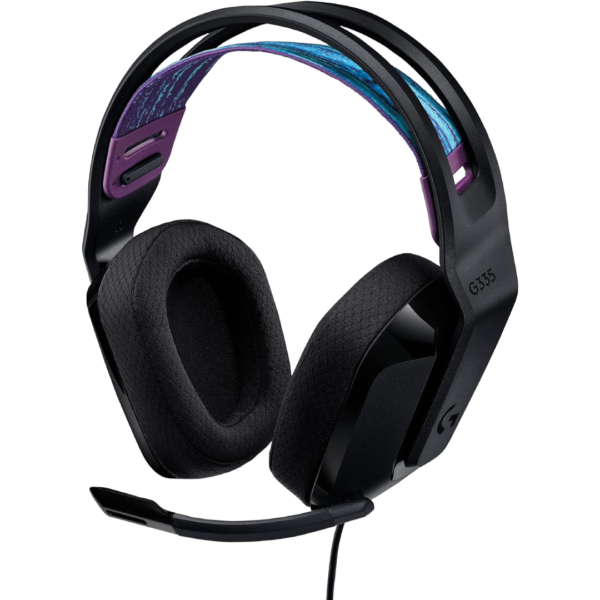 Logitech G335 Wired Gaming Headset - Black