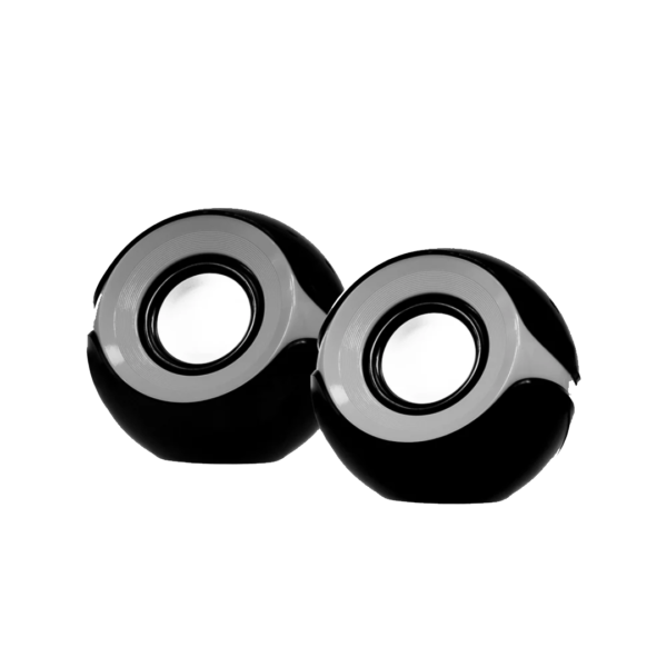 ARGOM ORBIT SPEAKERS (BLACK/GRAY) ARG-SP-1024BK