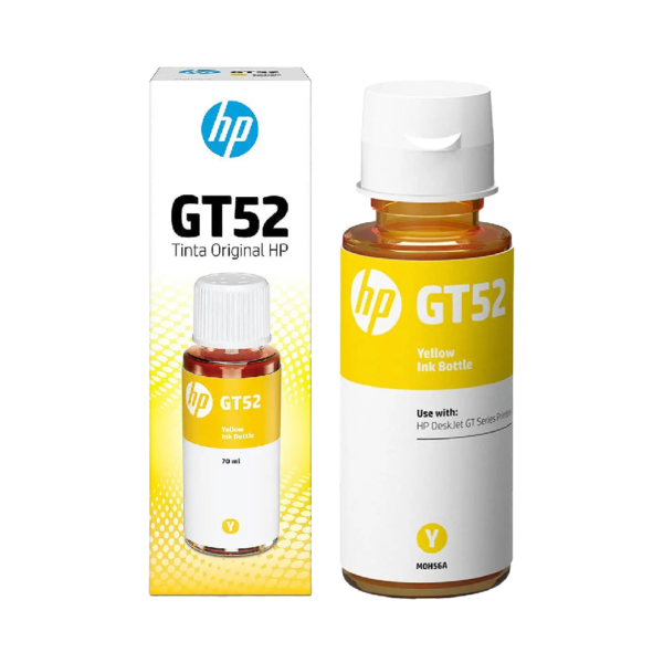 HP GT52 Yellow Ink Bottle