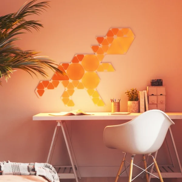 Nanoleaf Shapes Five Mini Triangle Smarter Pack -5PK - Image 2