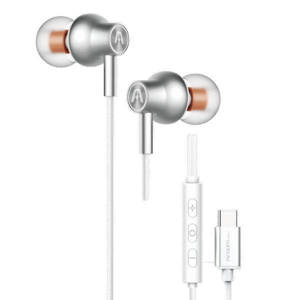 Argom Ultimate Sound Core White Wired Type-C Earphones