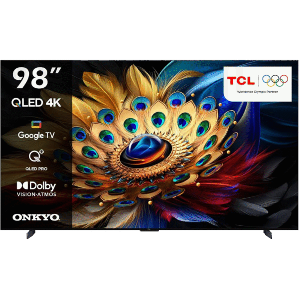 TCL 98" QLED TV – 98C655A Ultra HD Smart TV