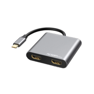 Argom 4-in-1 Dual HDMI Adapter with USB3.0 & 87W Passthrough
