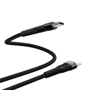 Argom Dura Speed 100W Type-C to C Braided Cable 10FT - Black