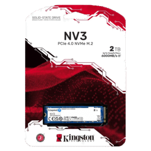Kingston NV3 M.2 2TB PCIe 4.0 NVMe Solid State Drive (SSD)