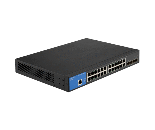 Linksys 24 Port Managed Switch with 4 SFP+