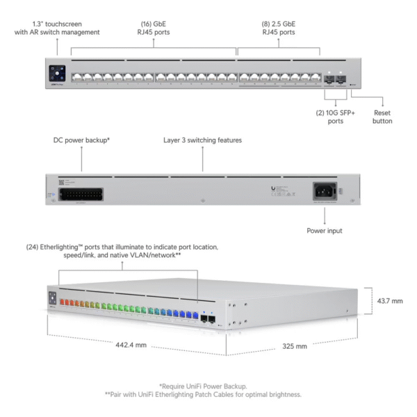 Ubiquiti UniFi Pro Max 24-Port Managed Network Switch - Image 2