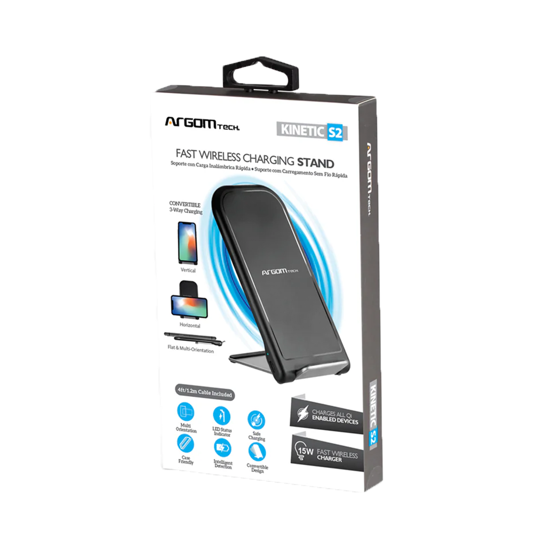Argom Tech Fast Wireless Charging Stand - Image 4