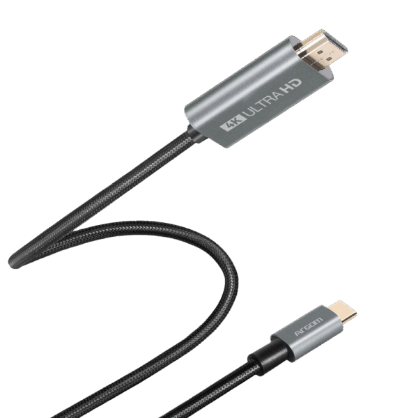 Argom Type-C to HDMI 4K Nylon Braided Cable 1.8M/6FT