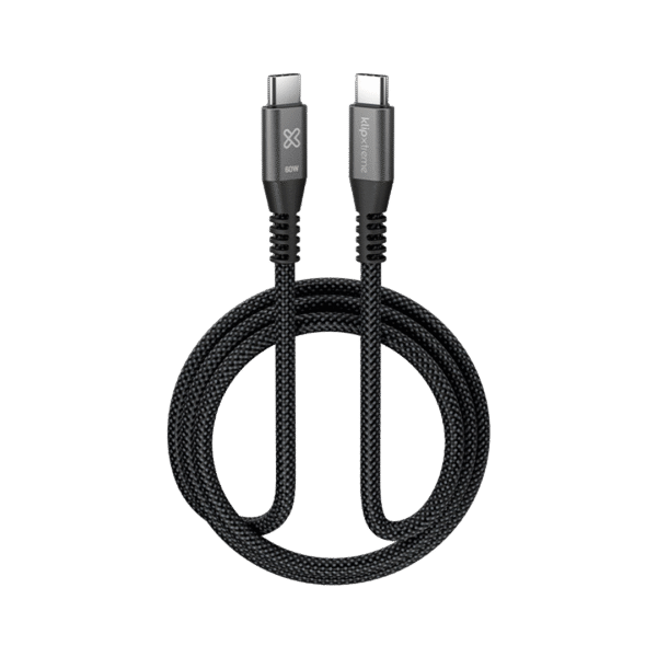 KlipXtreme PowerGo 60W USB-C to USB-C Cable – 6ft