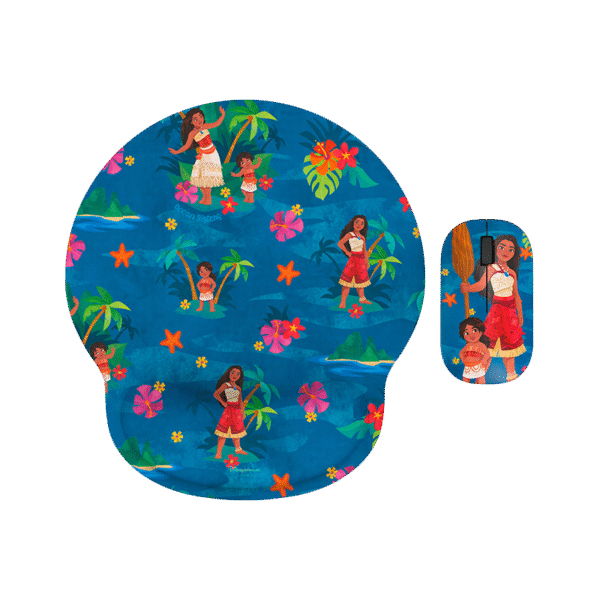 XTech Disney Moana Wireless Mouse and Mousepad