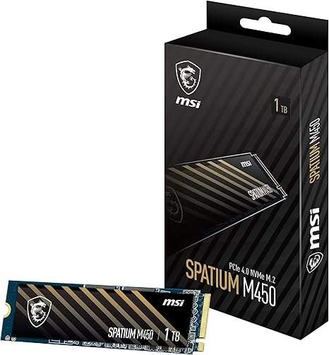 MSI Spatium M.2 1TB Internal Gaming SSD - Image 2