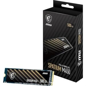MSI Spatium M.2 500GB Internal Gaming SSD