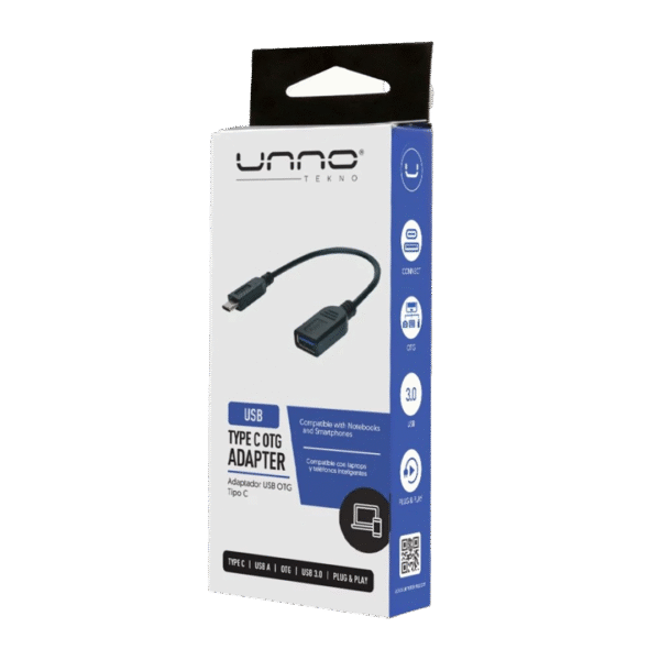 Unno Tekno Type C to USB OTG Adapter - Image 2