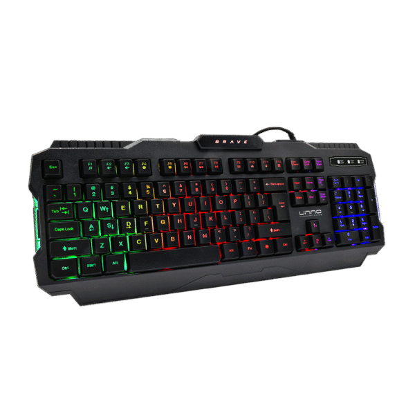 Unno Tekno Brave USB Gaming Keyboard
