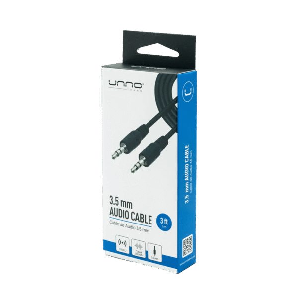 Unno Tekno 3.5mm Cable - 5 Ft. - Image 2