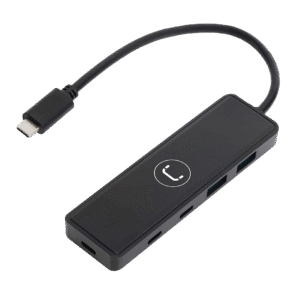 Unno Tekno 4 Ports USB-C and USB-A 3.0 Hub