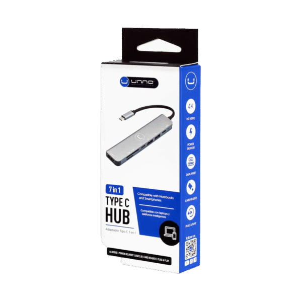 Unno Tekno 7-in-1 Type-C Hub - Image 3
