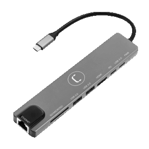Unno Tekno 8-in-1 Type-C Hub