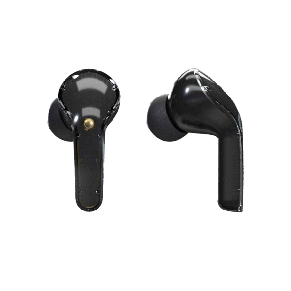 Unno Tekno Colors TWS Wireless Earbuds - Black - Image 2