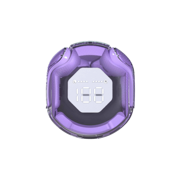 Unno Tekno Colors TWS Wireless Earbuds - Violet