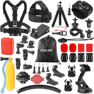 GeeKam Action Camera Accessories Kit