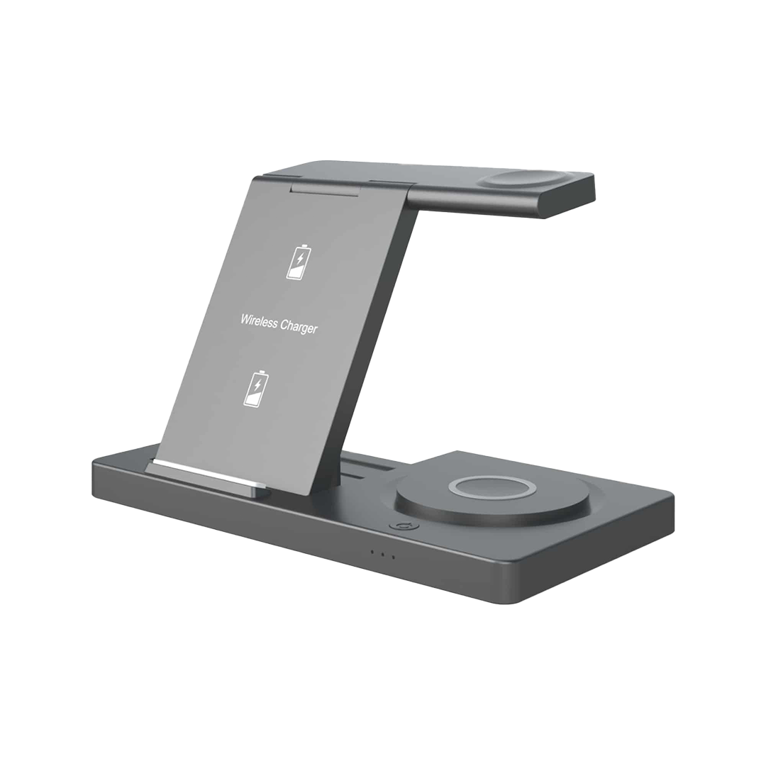 Unno Tekno ChargePro 3-IN-1 Wireless Charging Station | 15W