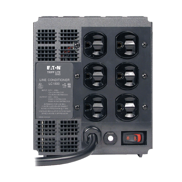 Tripp Lite 1800W 120V Power Conditioner with Automatic Voltage Regulation (AVR) - Image 2