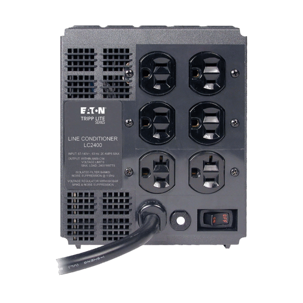 Tripp Lite 2400W 120V Power Conditioner with Automatic Voltage Regulation (AVR) - Image 2