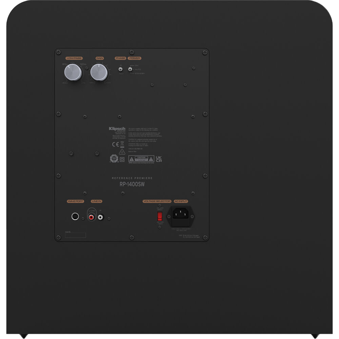 Klipsch Reference Premiere RP-1400SW 14" 1000W Subwoofer - Image 3