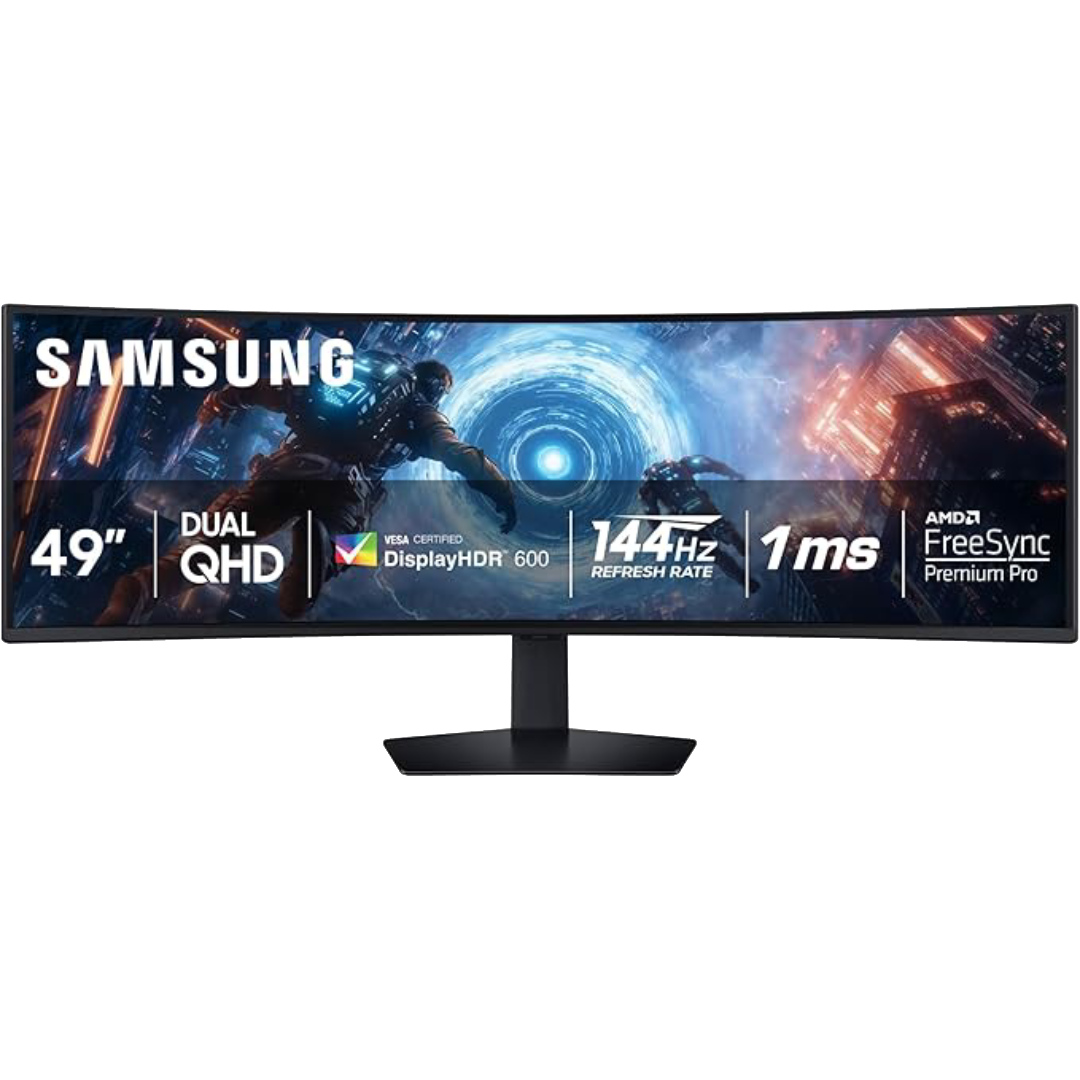 Samsung 49-inch Odyssey G9 Curved Gaming Monitor