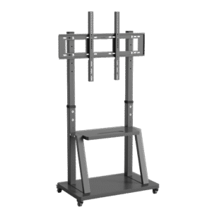 32-100 inch Large Mobile TV Cart Rolling TV Stand