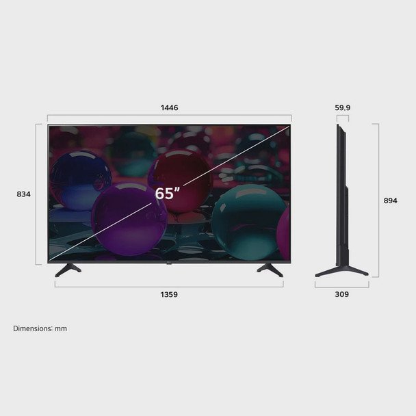LG 65" Class 4K Smart UHD TV w/ AI Processor - Image 4