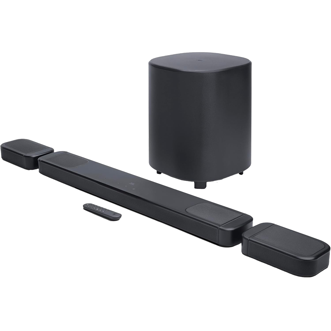 JBL Bar 1000MK2 – 7.1.4 Channel Soundbar System with Detachable Surround Speakers & 10" Wireless Subwoofer