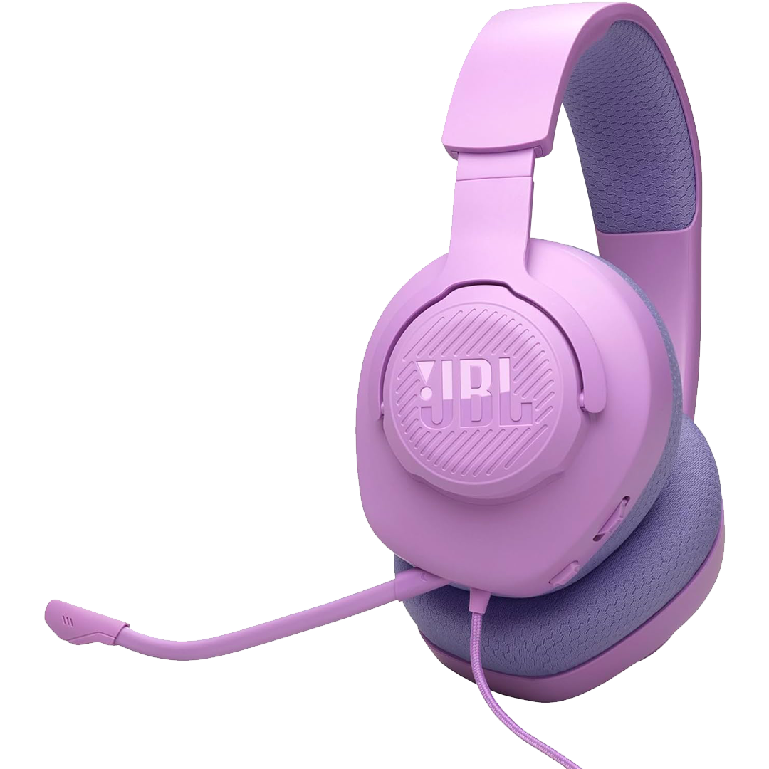 JBL Quantum 100M2 Wired Over Ear Gaming Headset – Purple - Image 2