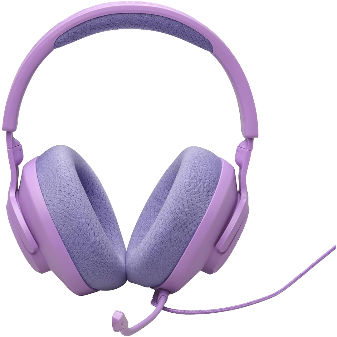 JBL Quantum 100M2 Wired Over Ear Gaming Headset – Purple