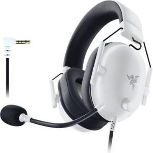 Razer BlackShark V2 X – Wired Gaming Headset (White)