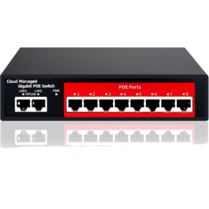 STEAMEMO 10-Port Gigabit Managed PoE Switch
