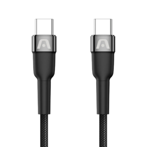 Argom Dura Speed Type-C to Type-C 100W Nylon Braided Cable – 6 ft / 1.8 m