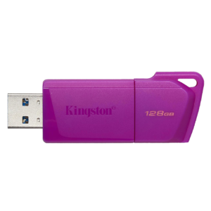 Kingston DataTraveler Exodia M 128GB USB 3.2 Flash Drive – Neon Purple