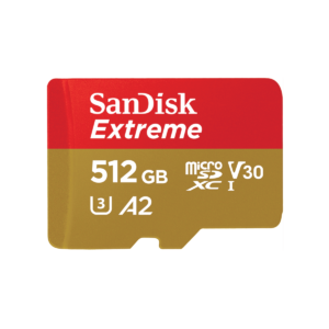 SanDisk Extreme PLUS 512GB MicroSDXC Memory Card