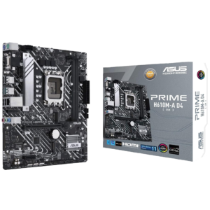 ASUS H610M-A LGA1700 mATX DDR4 Motherboard