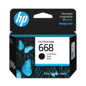 HP 668 Black Ink Cartridge