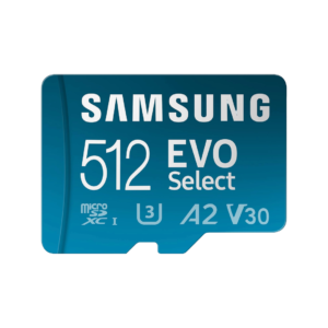 Samsung EVO Select 512GB microSDXC Memory Card + Adapter